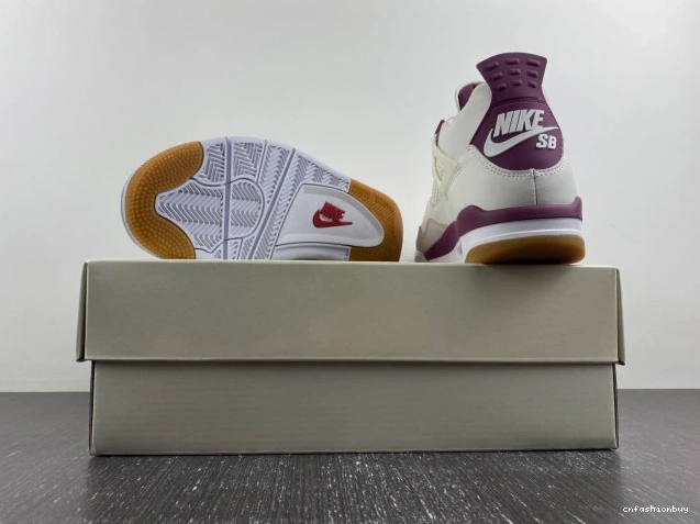 DR5415-102 4 Red Jordan x Sapphire SB 0718